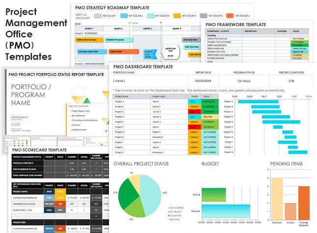 Templates Gratuitos de Gerenciamento de Projetos